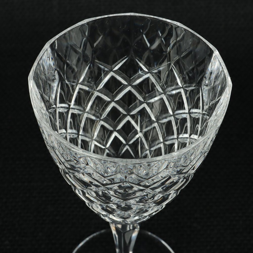 Vintage Water Goblet Dauphine by CRISTAL D'ARQUES-DURAND Set of Two - Picture 5 of 7